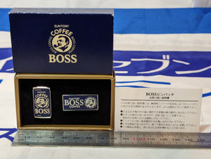 Boss Coffee Enamel Pin Set