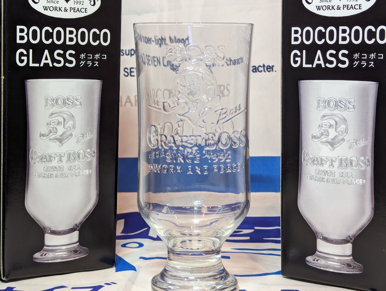 Suntory Craft Boss BocoBoco Glass - 430ml