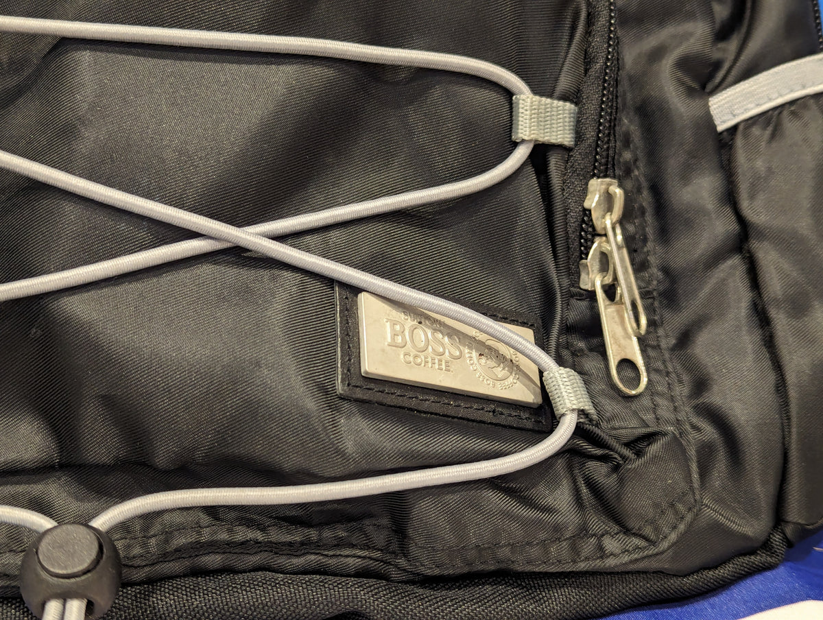 Suntory Boss Coffee Hip Bag Black - Retro Limited Edition