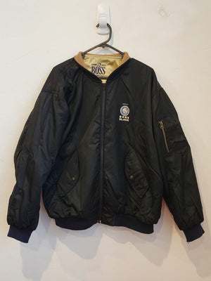 Boss Coffee Reversible Black and Gold Jacket - Kabuki Garage