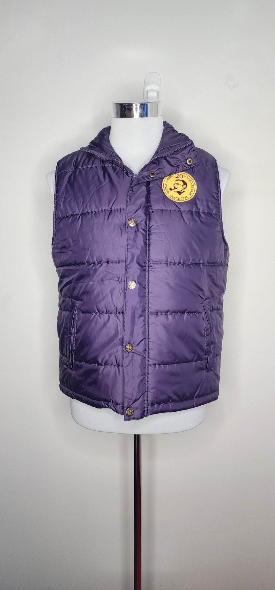 Boss Coffee 20th Anniversary Vest - Purple - Kabuki Garage