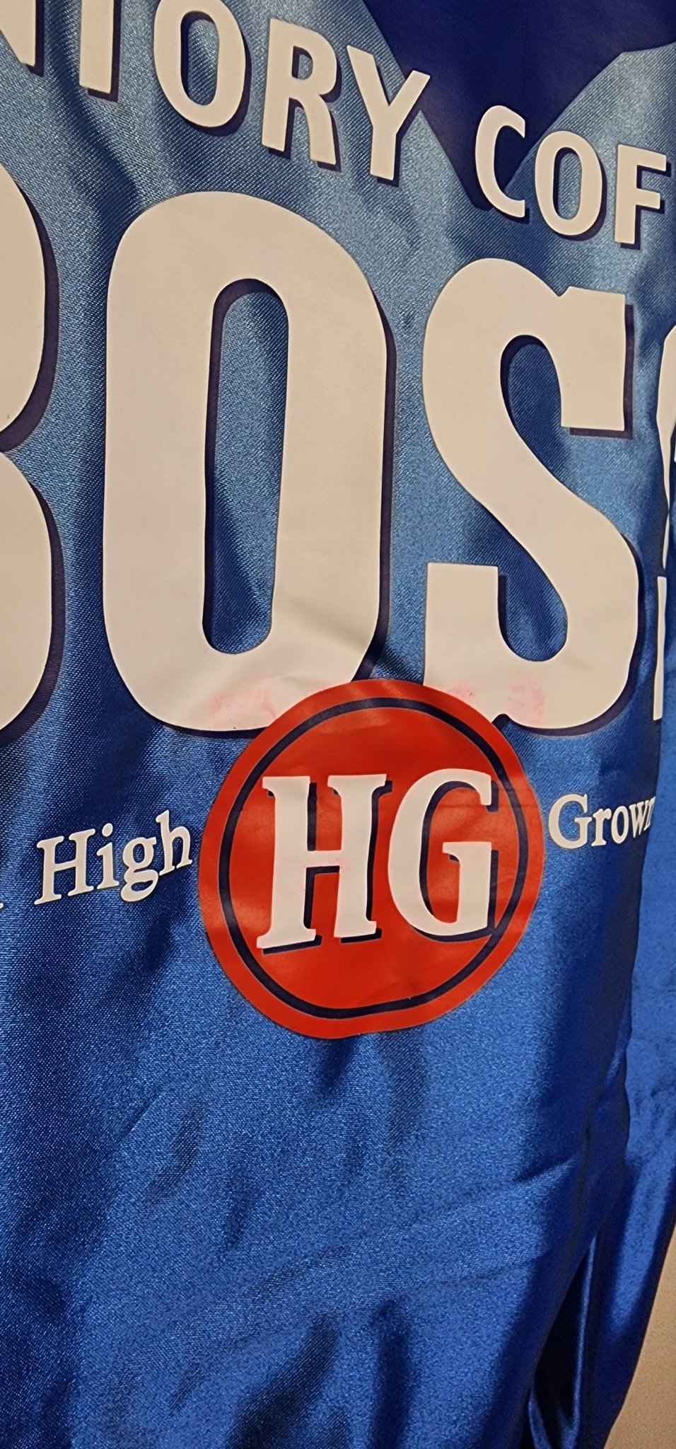 Boss Coffee Reversible Jacket (Blue & Black) - Kabuki Garage